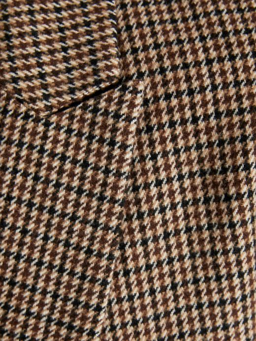 Abrigo 3/4 con estampado pata de gallo Jack & Jones Crockery