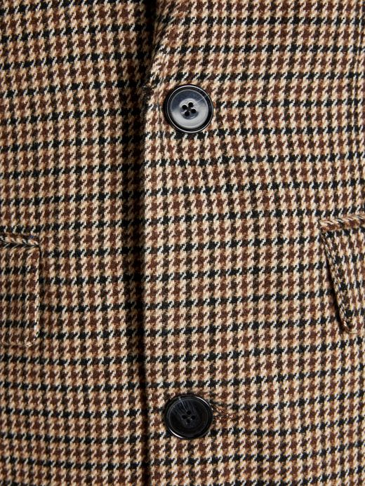 Abrigo 3/4 con estampado pata de gallo Jack & Jones Crockery