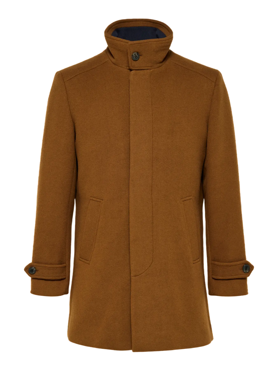 Abrigo 3/4 entallado liso Selected Camel 4XL