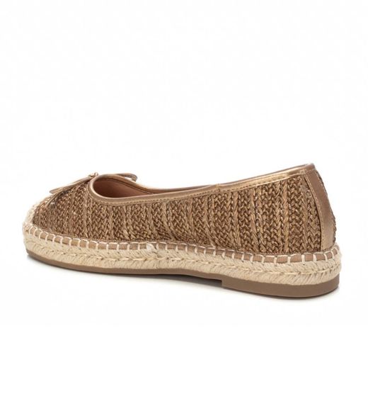 Alpargata plana metalizada Xti Bronce
