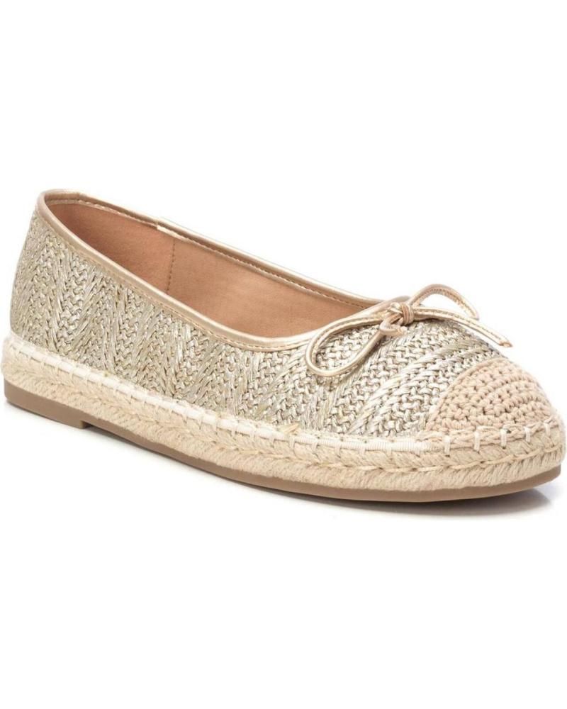 Alpargata plana metalizada Xti Oro 35