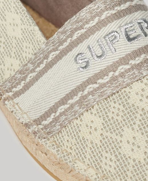 Alpargatas con estampado geométrico Superdry Moonscape