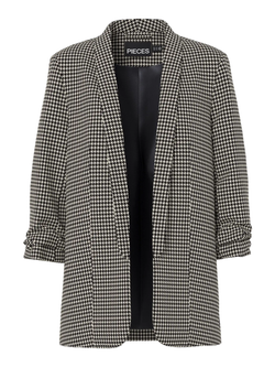 Americana con manga 3/4 pata de gallo Pieces White Pepper