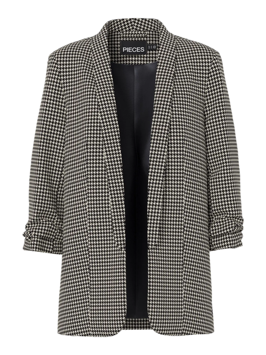 Americana con manga 3/4 pata de gallo Pieces White Pepper