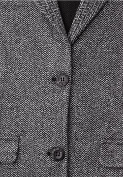 Americana de 2 botones con espiga Street One Shadow Blue