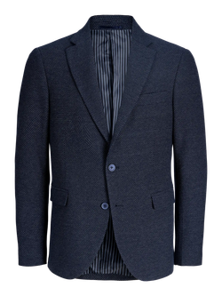 Americana de 2 botones con muestra pequeña Jack & Jones Dark Navy