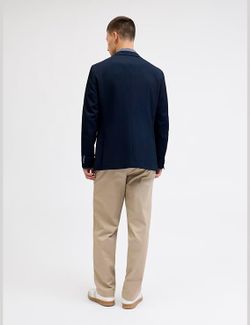 Americana de 2 botones con rombo relieve Jack & Jones Dark Navy