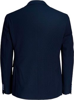 Americana de 2 botones con rombo relieve Jack & Jones Dark Navy