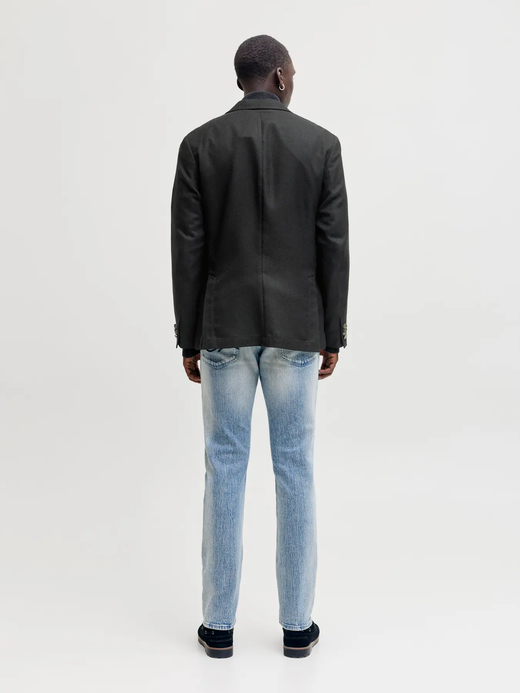 Americana de 2 botones espiga Jack & Jones Navy Blazer