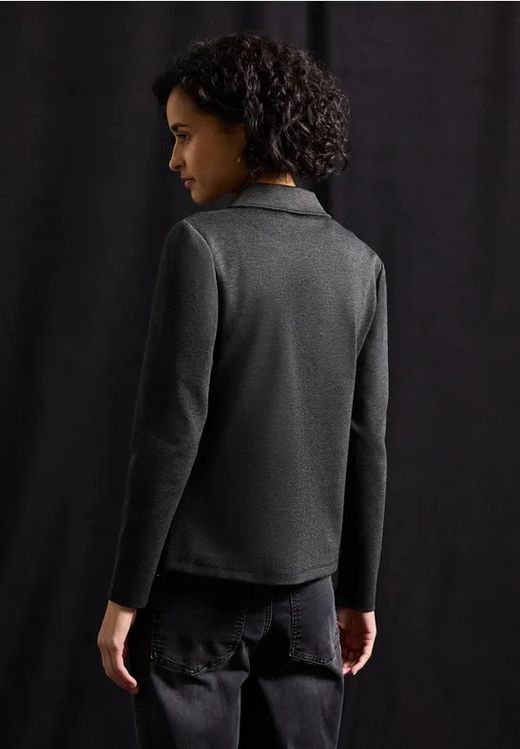 Americana de 2 botones jaspeada Street One Black