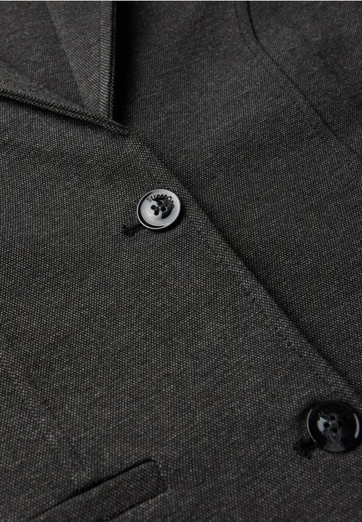 Americana de 2 botones jaspeada Street One Black