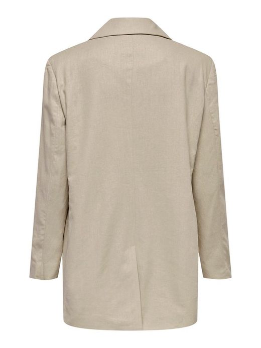 Americana de lino oversize Only Tan