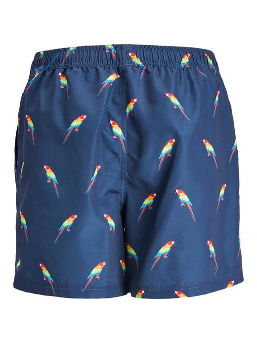 Bañador con print papagayos Produkt Navy Blazer