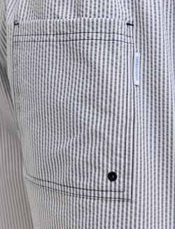 Bañador con rayas marineras Jack & Jones Navy Blazer