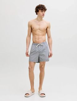 Bañador con rayas marineras Jack & Jones Navy Blazer