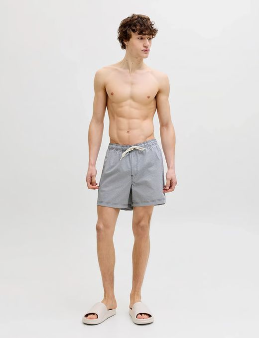 Bañador con rayas marineras Jack & Jones Navy Blazer
