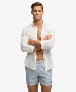 Bañador corto con rayas Superdry Rice