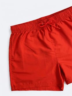Bañador corto liso Balmohk Red
