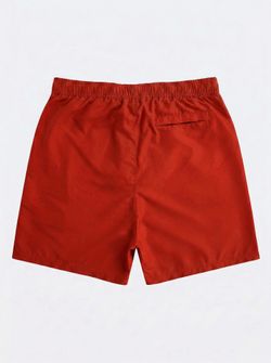 Bañador corto liso Balmohk Red