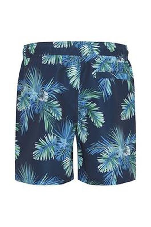 Bañador estampado con hojas palmera Blend Of America Dress Blue