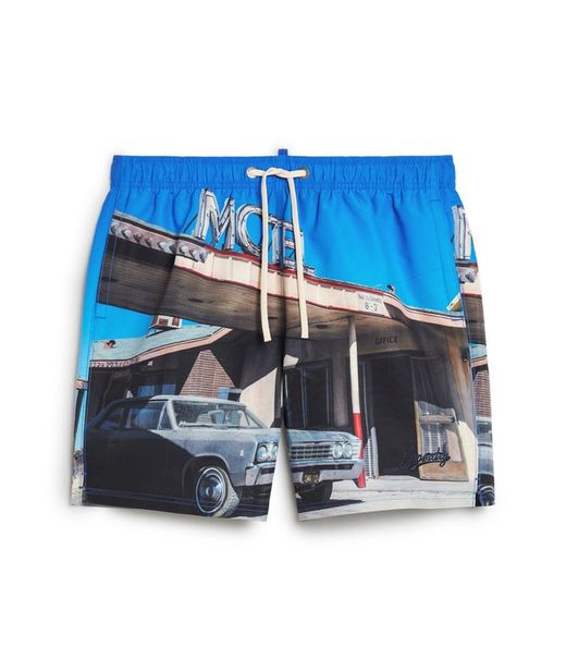 Bañador total print Motel Superdry Motel