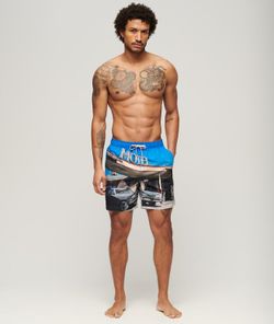 Bañador total print Motel Superdry Motel
