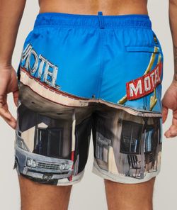 Bañador total print Motel Superdry Motel