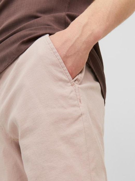 Bermuda 5 bolsillos con micro muestra Jack & Jones Malva