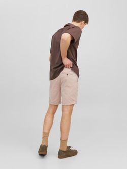 Bermuda 5 bolsillos con micro muestra Jack & Jones Malva