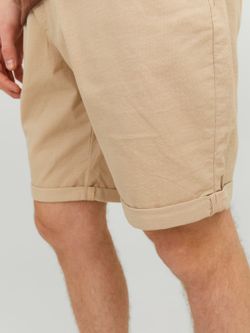 Bermuda 5 bolsillos con micro muestra Jack & Jones Sand