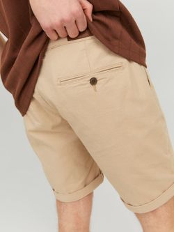 Bermuda 5 bolsillos con micro muestra Jack & Jones Sand