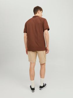 Bermuda 5 bolsillos con micro muestra Jack & Jones Sand