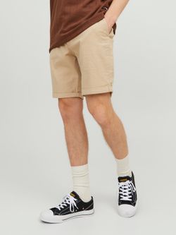 Bermuda 5 bolsillos con micro muestra Jack & Jones Sand