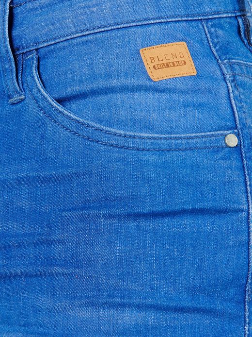 Bermuda 5 Taschen elastische Blend Of America Denim Blue Farbe