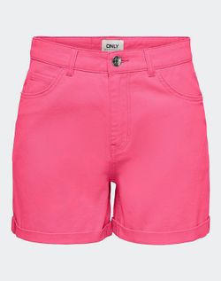 Bermuda 5 bolsillos Mom fit Only Candy Rose