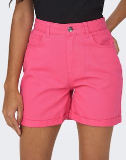Bermuda 5 bolsillos Mom fit Only Candy Rose