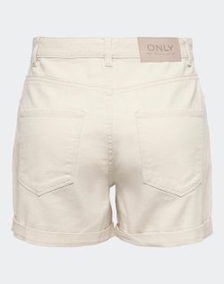 Bermuda 5 bolsillos Mom fit Only Whitecap Gray