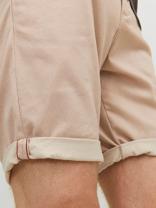 Bermuda algodón con micro muestra Jack & Jones Malva