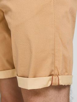 Bermuda algodón con microestampado geométrico Jack & Jones Dry Sand