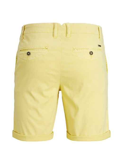 Bermuda algodón desgastada Jack & Jones Yellow