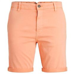 Bermuda algodón desgtastada Jack & Jones Coral