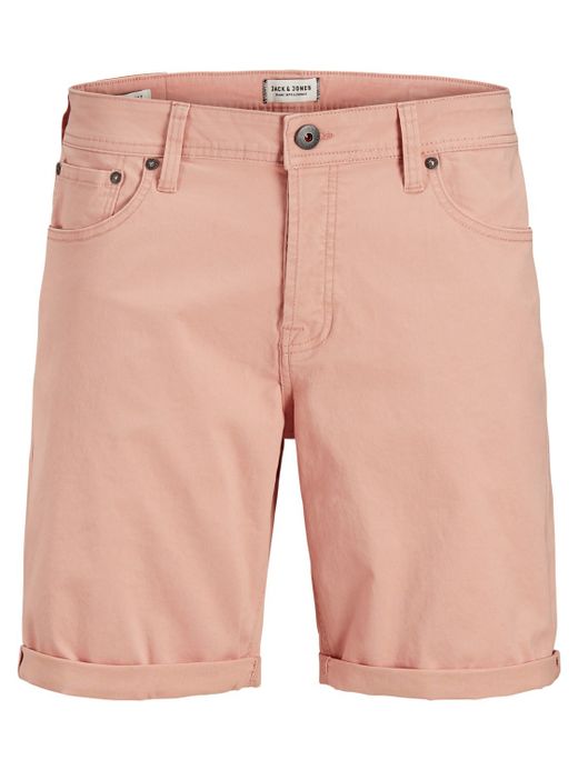 Bermuda básica 5 bolsillos elástica Jack & Jones Dusty Pink