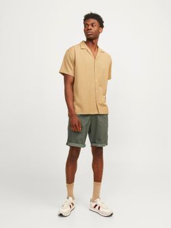 Bermuda básica con micro muestra Jack & Jones Olive Night