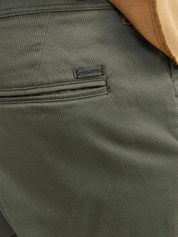 Bermuda básica con micro muestra Jack & Jones Olive Night