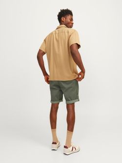 Bermuda básica con micro muestra Jack & Jones Olive Night
