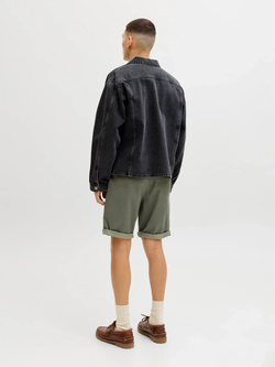 Bermuda básica con micro muestra Jack & Jones Olive Night