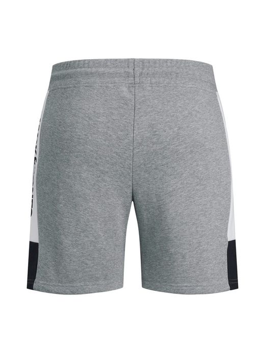 Bermuda chándal con banda lateral Jack & Jones Light Grey Mela