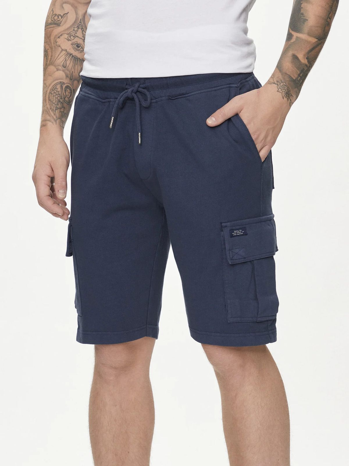 Bermuda chándal con bolsillos Blend Of America Dress Blue 4XL