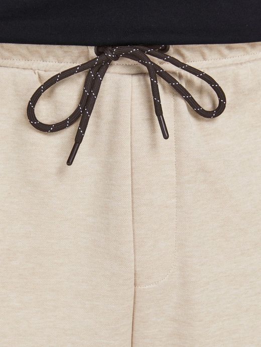 Bermuda chándal con bolsillos cremalleras contrastadas Jack & Jones Tan