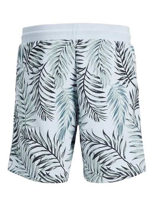 Bermuda chándal con estampado hojas palmeras Produkt Sky Blue